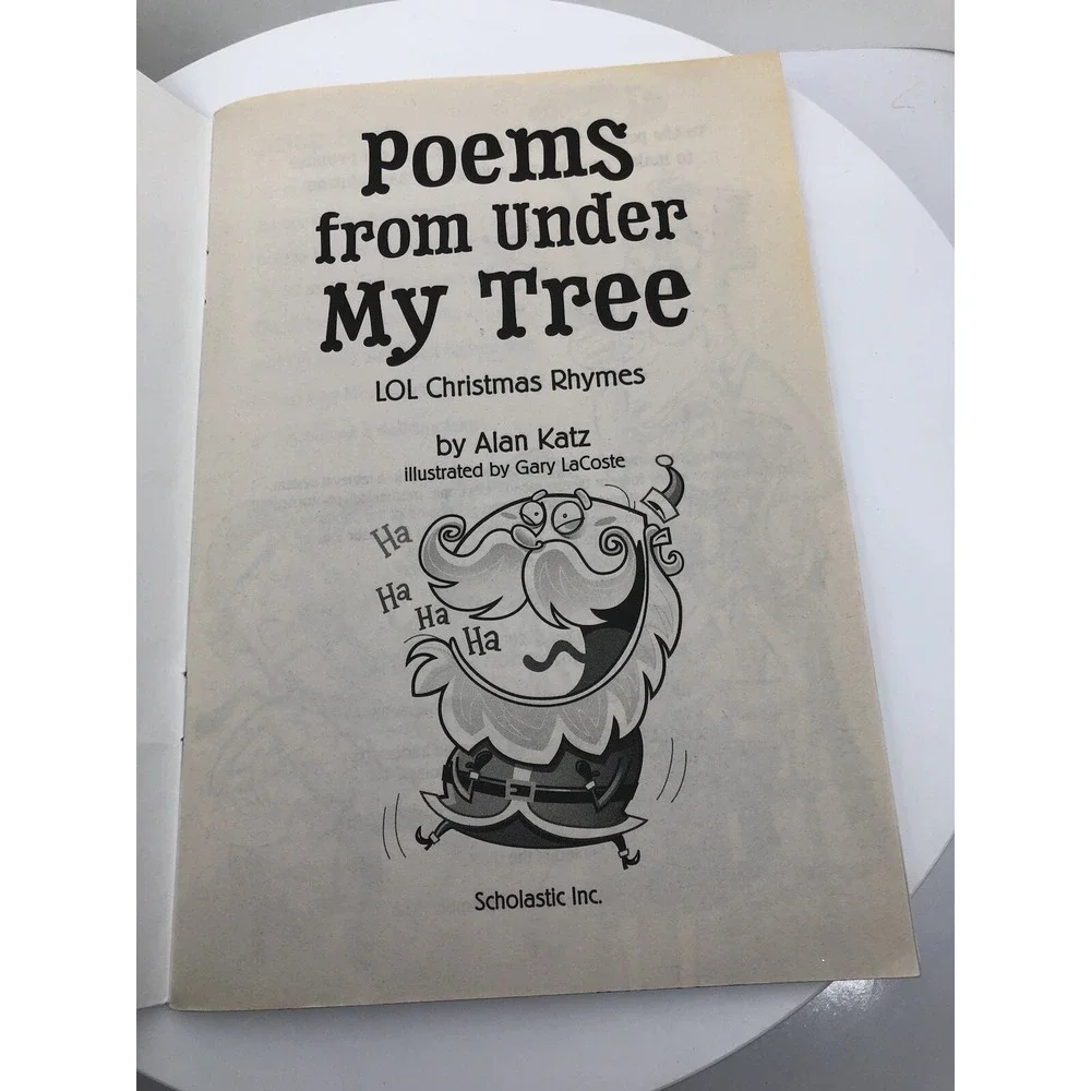 Poems from under My Tree : LOL Christmas Rhymes by Alan Katz Stocking Stuffer‎
